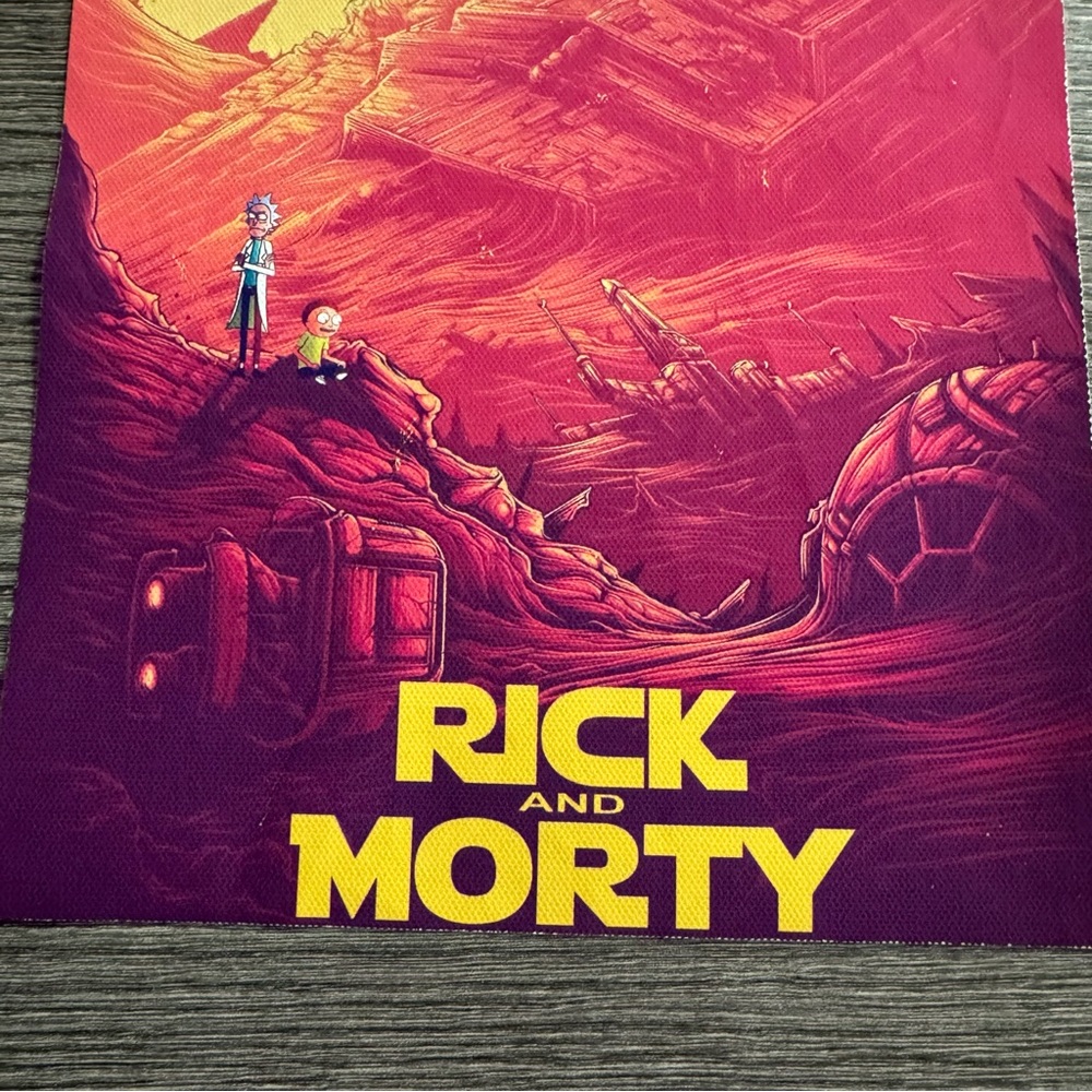 Rick and Morty canvas print unframed New - Picture 3 of 3